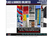 Tablet Screenshot of flagsbanners.net